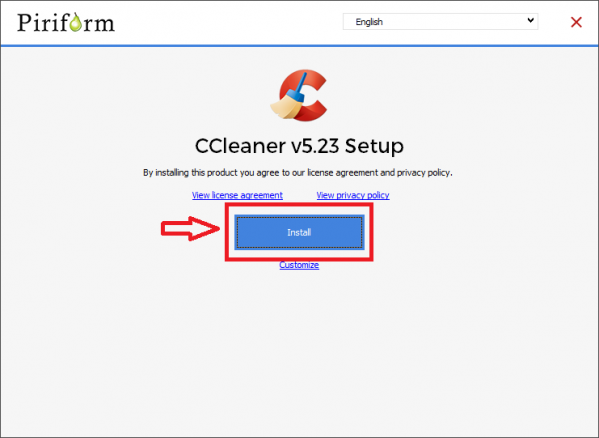 cara install ccleaner