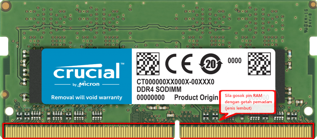 Crucial DDR4 SODIMM Image